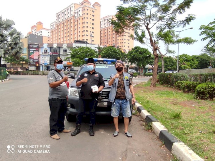 Barisan Pencinta Pancasila (SANTALA)  Kembali Bagi-bagi Masker